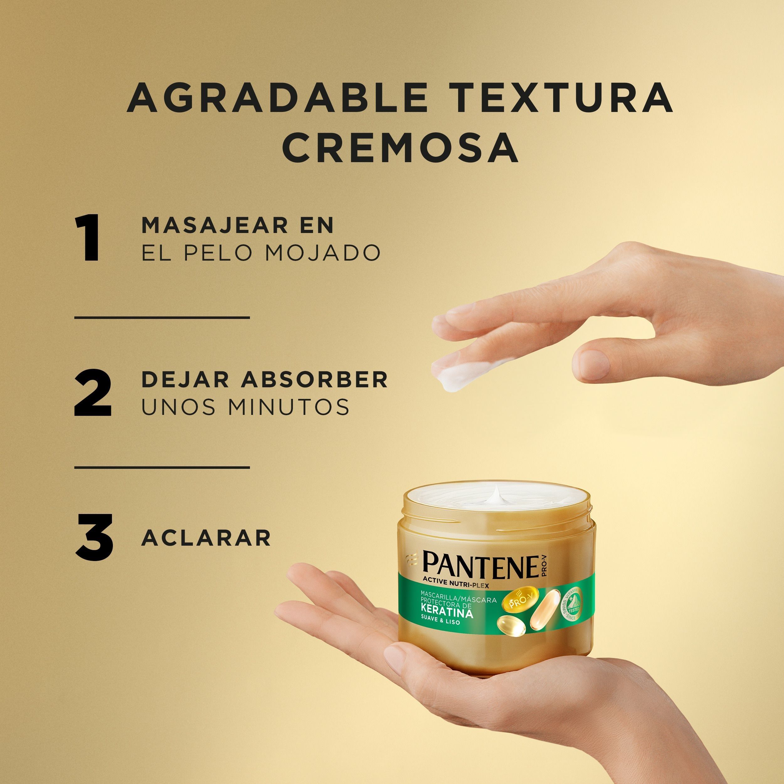 Pro-V Smooth & Soft keratīna aizsargmaska Matu maskas