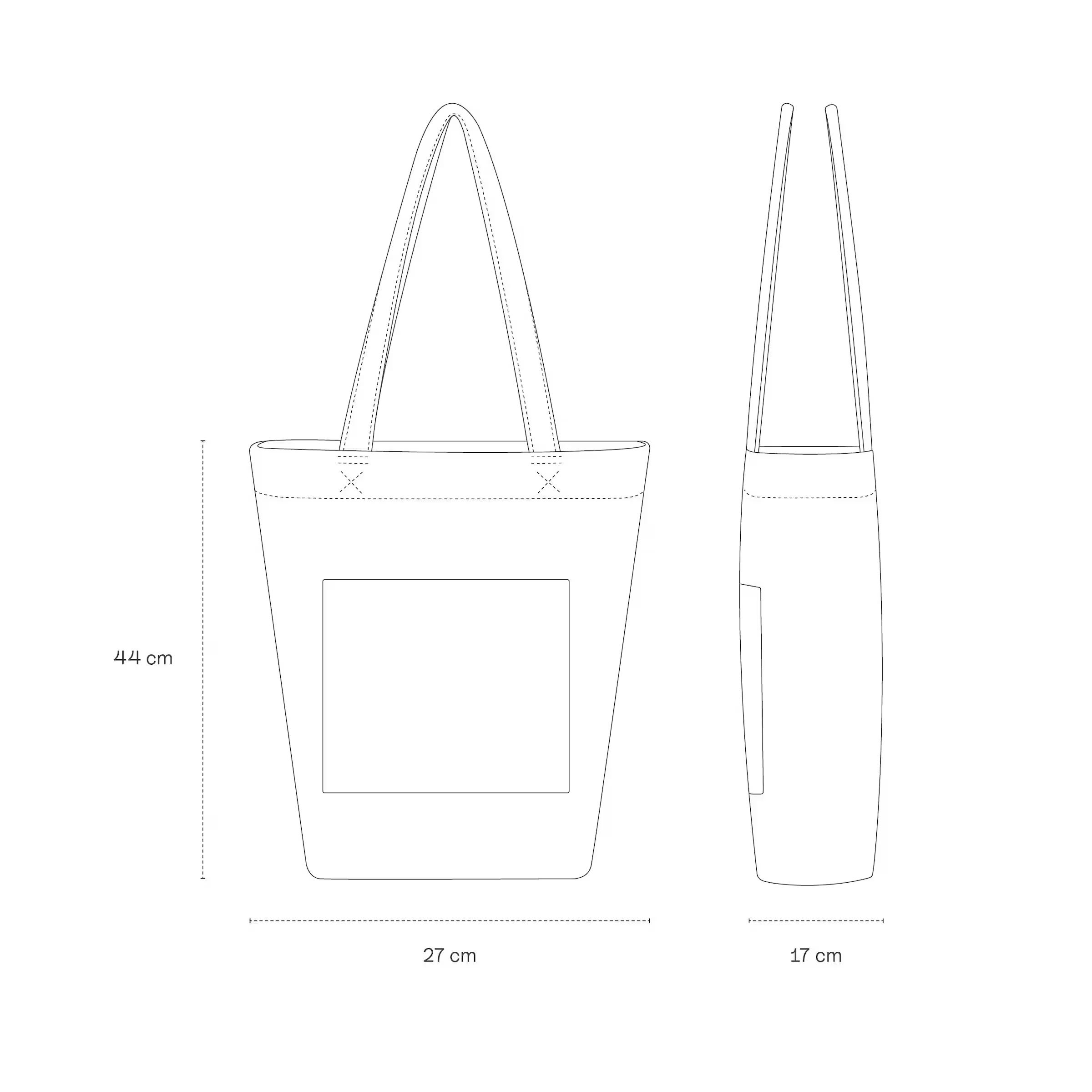 Sac cabas en grès