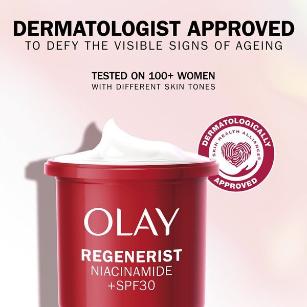 Olay POP Regenerist niacinamid SPF30 dnevna krema, dopuna, 50 ml, za sve tipove kože