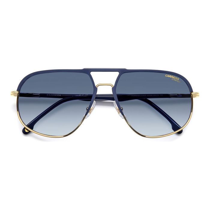 Lunettes de soleil - CARRERA - 318/S KY2 BLUE GOLD - Calibre 60-16-145 - Verres polycarbonate - Monture métal