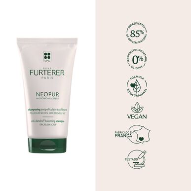 René Furterer Neopur Shampoo Antipelliculaire Sec Balancing -shampoo kuiville hilseille 150 ml 150 ml