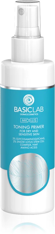 BasicLab Dermocosmetics Micellis sejas tonizējošs sprejs sausai un jutīgai ādai
