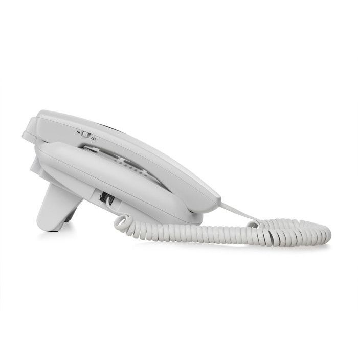 Téléphone filaire Brondi Bravo 90 - Combiné filaire avec identification de l'appelant - Blanc