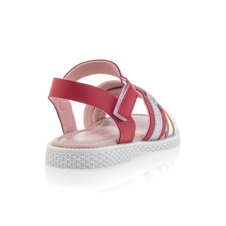 Sandalias/Zapatos abiertos rojos para niñas