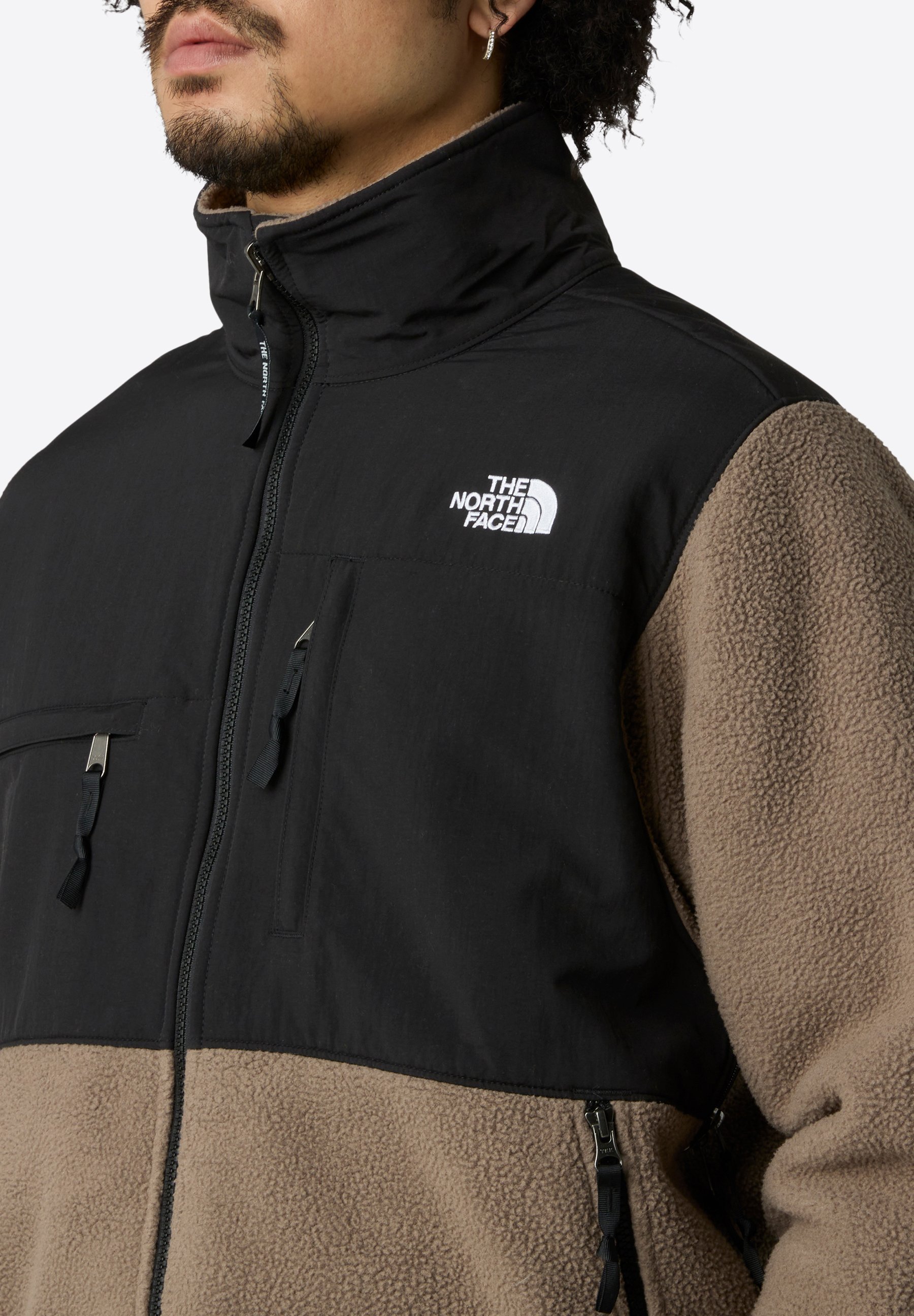 „The North Face“ M RETRO DENALI striukė - flisinė striukė - moka ruda, TNF juoda