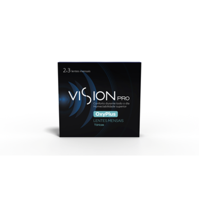 Lentes de contacto tóricas Vision Pro Oxyplus, 6 unidades.