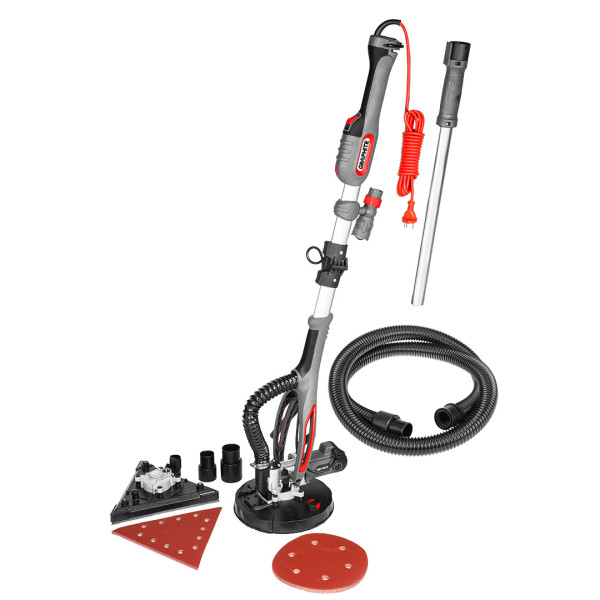 Szlifierka do gipsu żyrafa 710W, tarcza 215mm led GRAPHITE