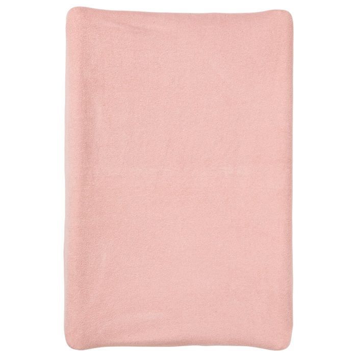 Capa elástica para trocador - BABYCALIN - Rosa - 50x71cm - Tecido atoalhado 80% algodão 20% poliéster