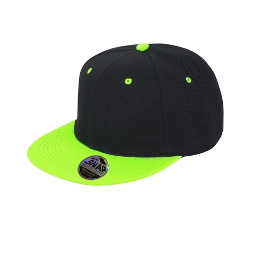 Oriģinālā cepure ar plakanu malu, 2 krāsās, ar snapback aizdari, rezultāts Bronx Core