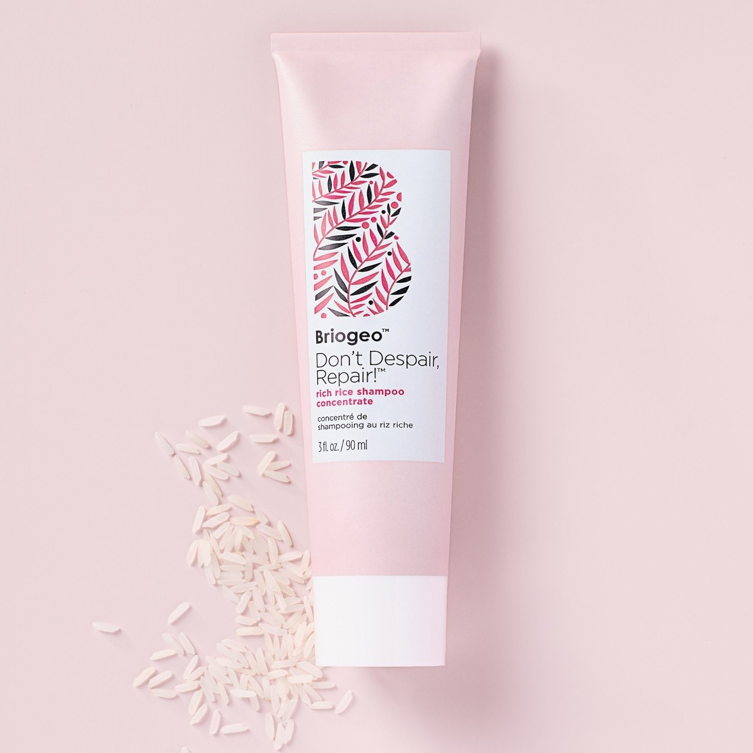 Šampón na vlasy Briogeo „Don't Despair, Fix It!™“ Rich Rice Shampoo Concentrate – 90 ml