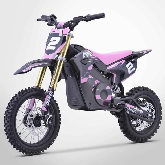 Kids Electric Motorcycle 1300W / ORION 1300W Motocross Bike / 12/10 / 2021 Edition / Pink