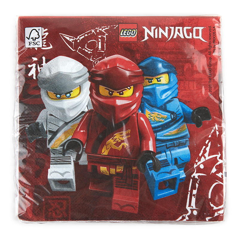 Lautasliinat 20 kpl Lego Ninjago