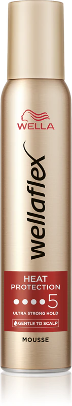 Мус для волосся Wella Wellaflex Heat Protection для волосся, стійкого до високих температур