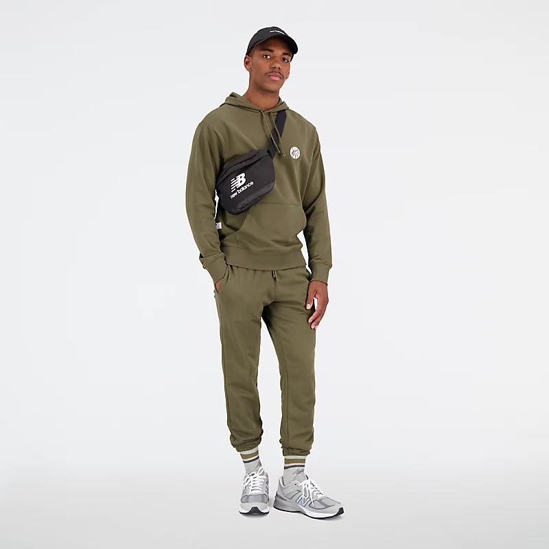 NB Hoops Essentials Fundamental Hoodies for Men – DARK MOSS