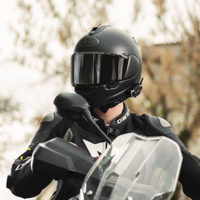 Intercomunicador para motocicleta - MIDLAND - R1 Mesh - Bluetooth - Resistente al agua IPX6 - Alcance de 500 m