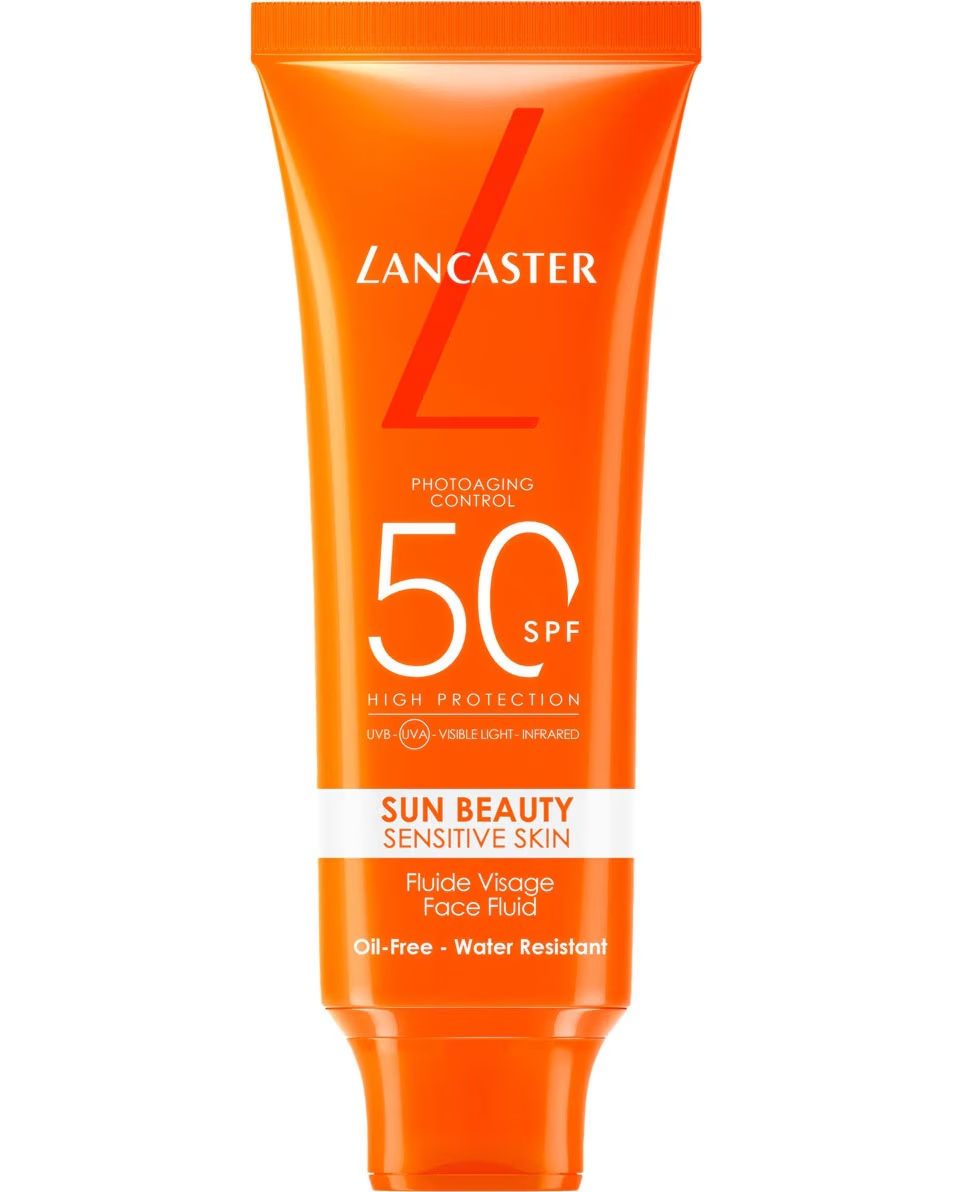 Fluid facial pentru ten sensibil LANCASTER Sun Beauty SPF50