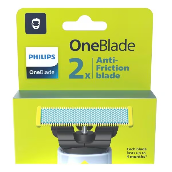 Philips OneBlade First Shave QP225/50 Navulmesjes<br>2 stuks