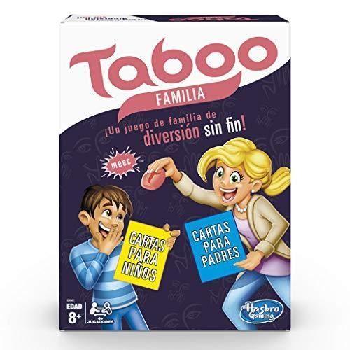 Hasbro Tabu Family — Board game in Spanish, children's version (model e4941105)