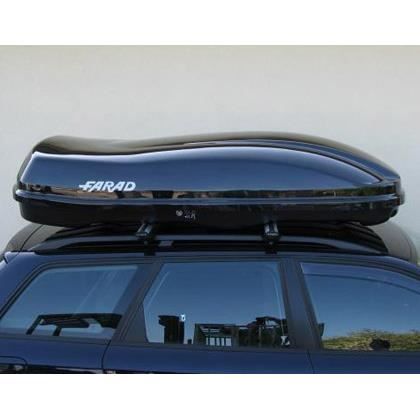 FARAD F3 680 LT Dachbox Metallic Schwarz