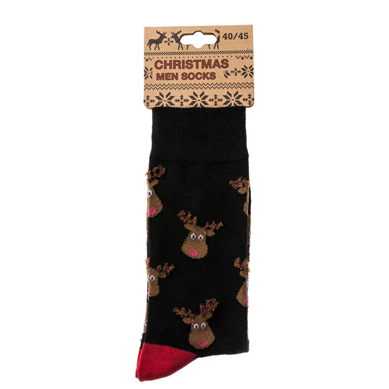 Calcetines y medias negras para hombre