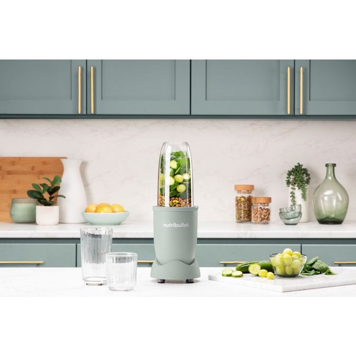 Standmixer – Nutribullet – Pro NB907MAJD – 900 W – 946 ml – Grau/Grün