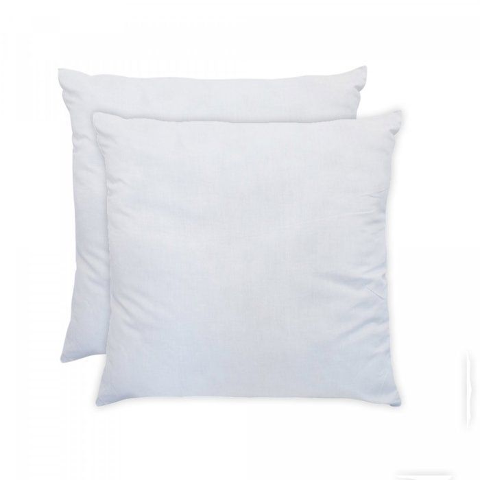 Set di 2 cuscini morbidi antiacaro Cliniguard - 60x60 cm - Blu Calin