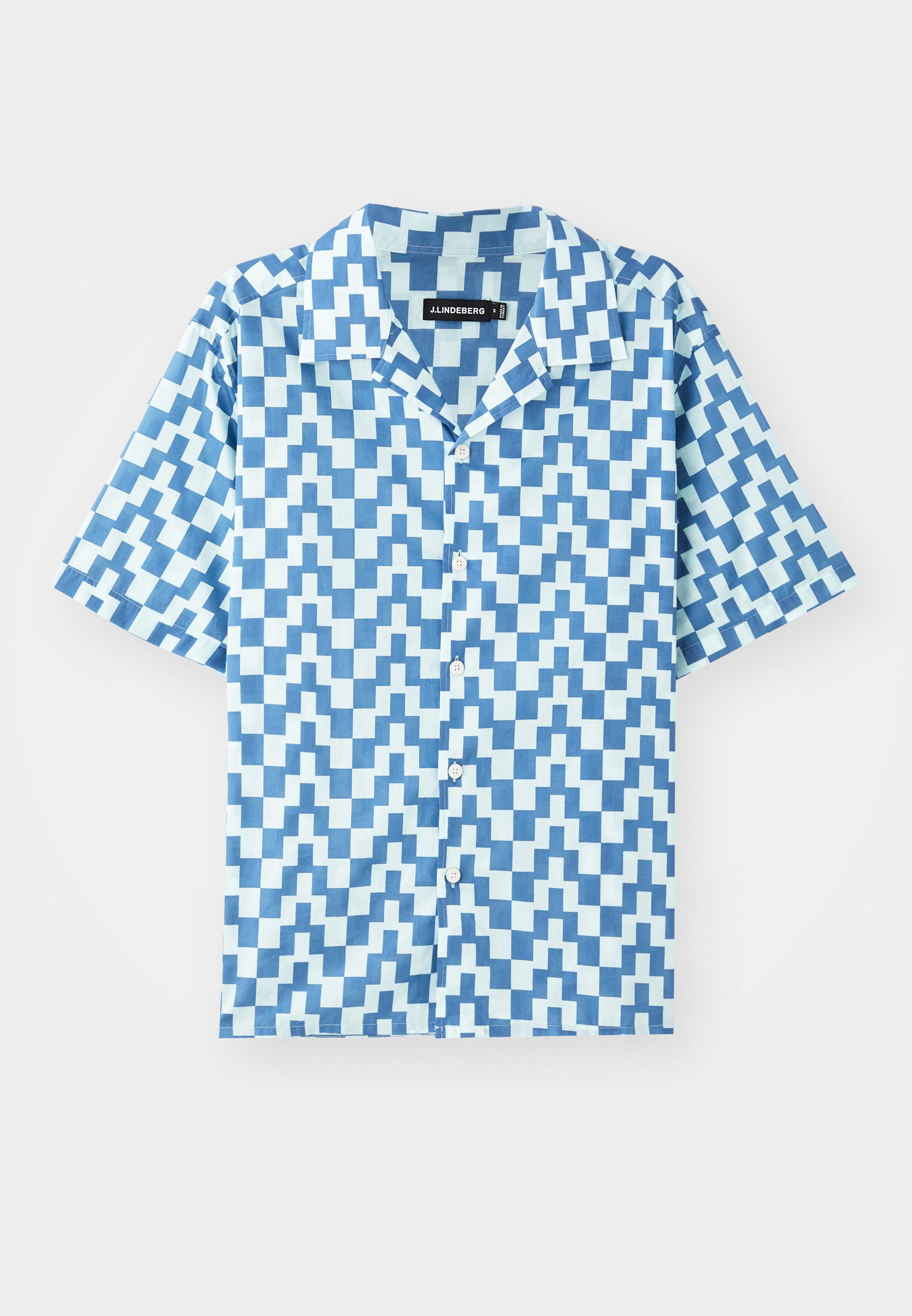 J.LINDEBERG DONSO - Chemise - Bridge Stack Blue