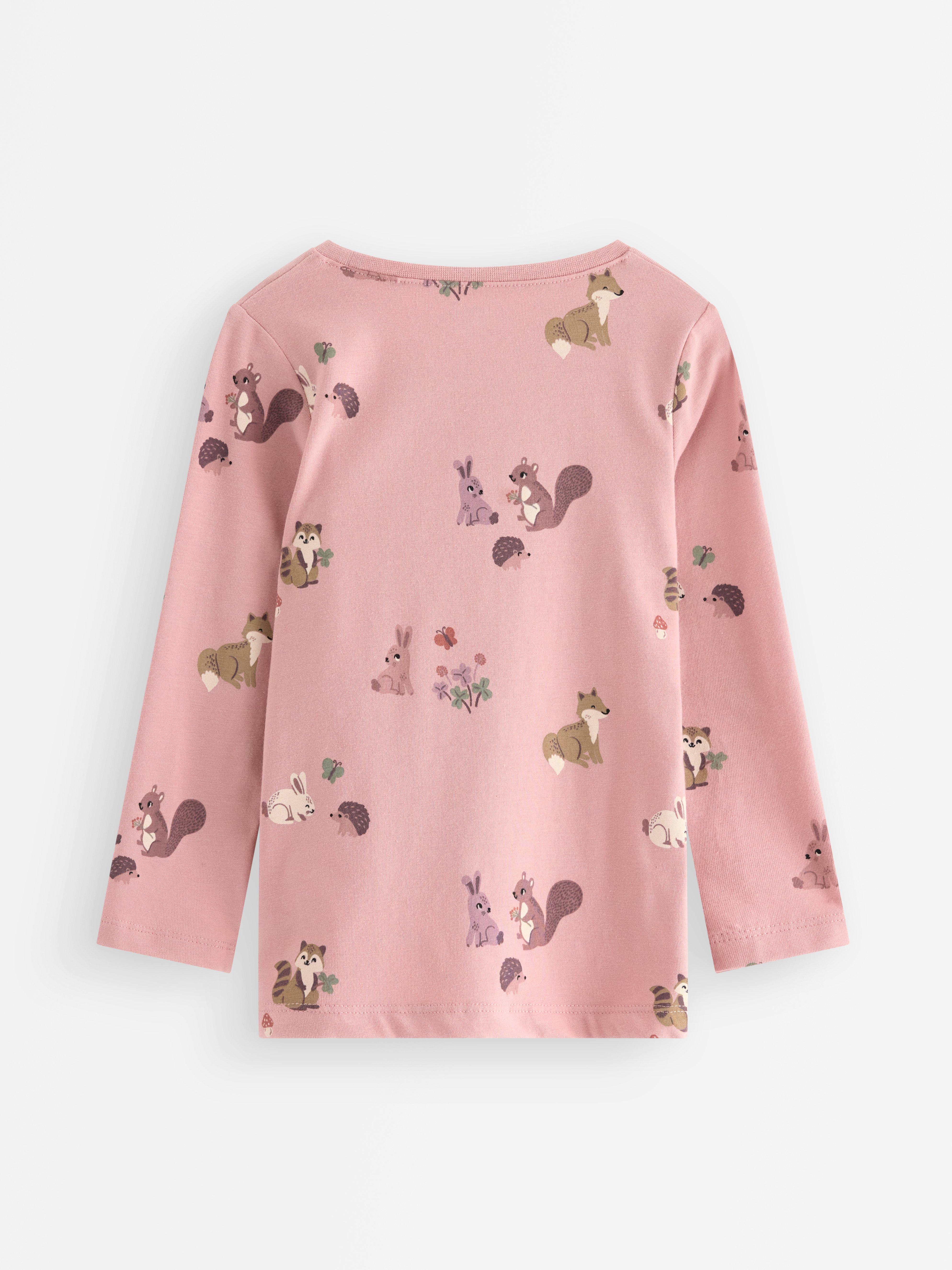 Top de manga larga color rosa empolvado