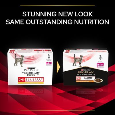 PURINA PRO PLAN Alimenti veterinari per la gestione del diabete mellito felino (DM) - Pollo