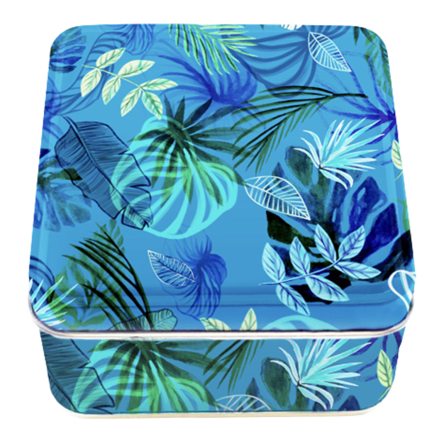 Boîte en métal JUNGLE - grand format