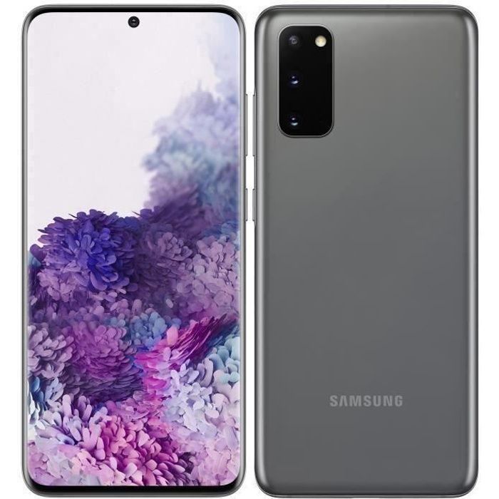 SAMSUNG Galaxy S20 128 Go Gris - Reconditionné - Excellent Etat