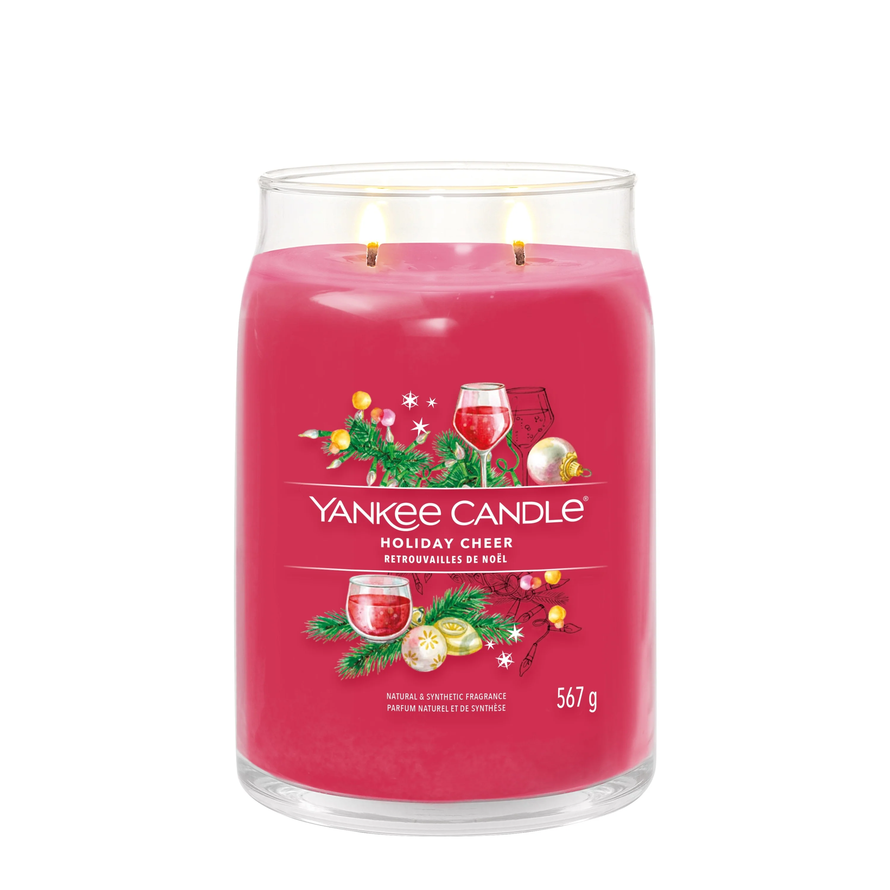 Signature Jar Candles Holiday Cheer - Candela Profumata