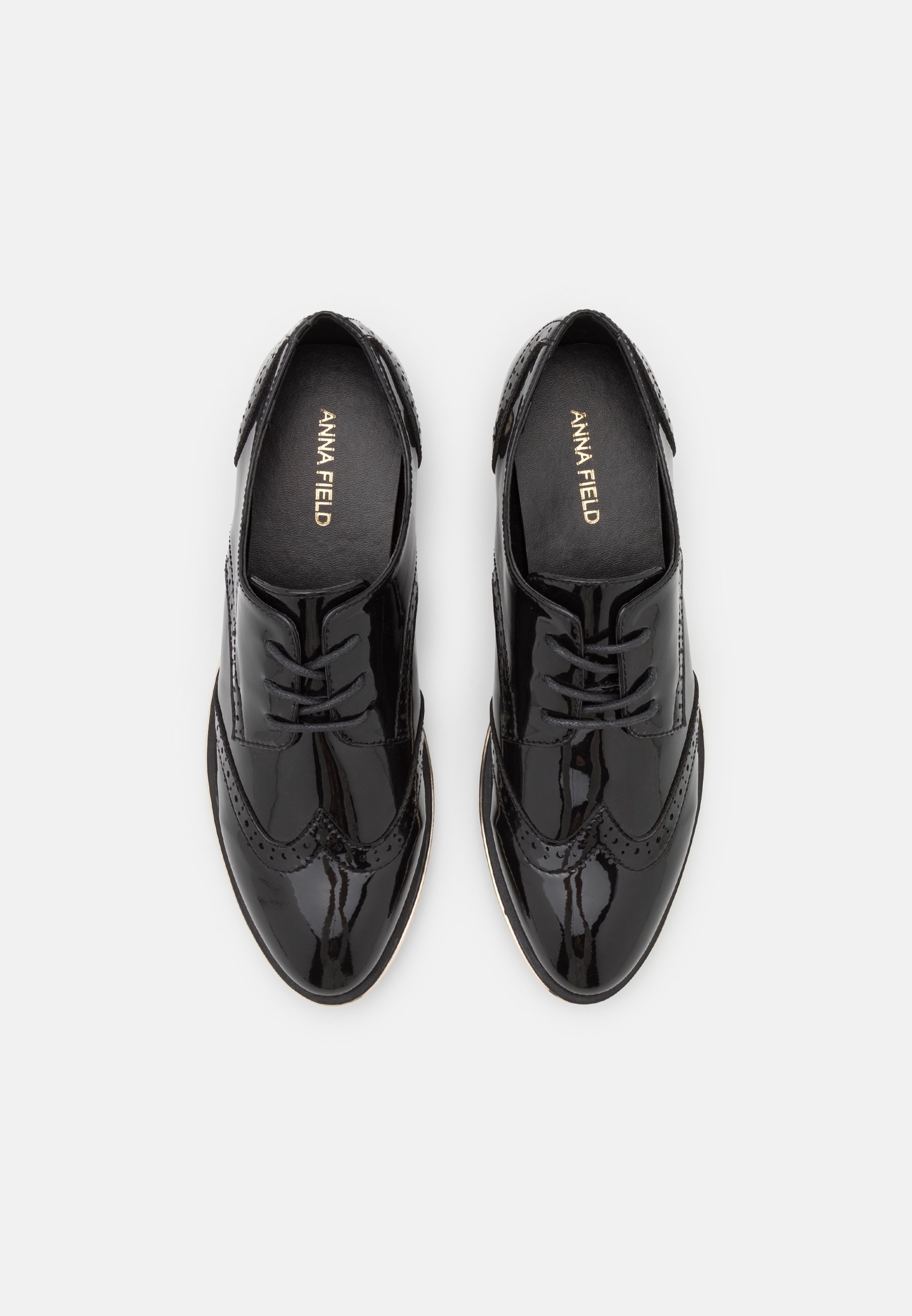 Anna Field veterschoenen - zwart