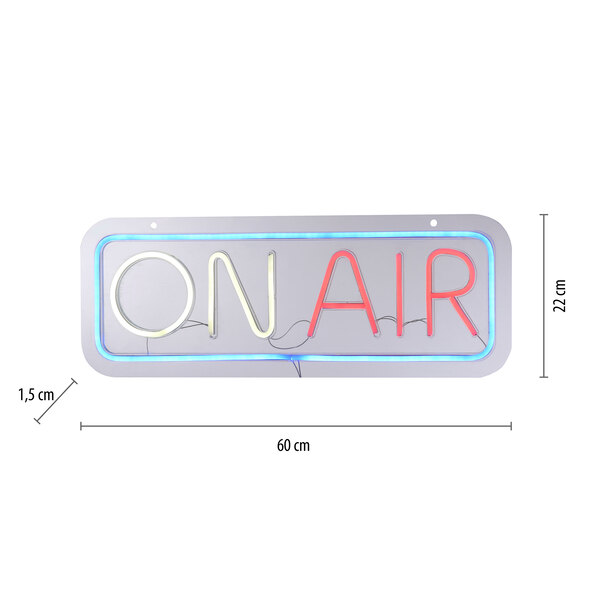 LED-Neon-Schild στον αέρα