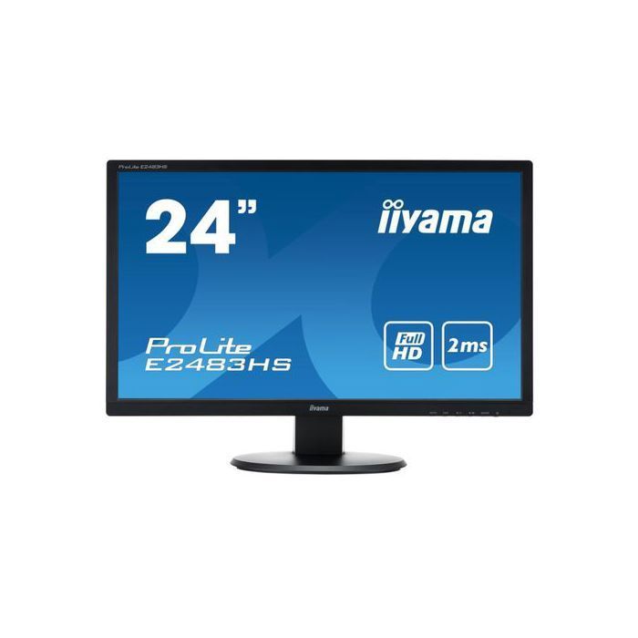 Monitor LED – IIYAMA – ProLite E2483HS-B1 – 24 pollici – Risoluzione Full HD – Ricondizionato – Buone condizioni