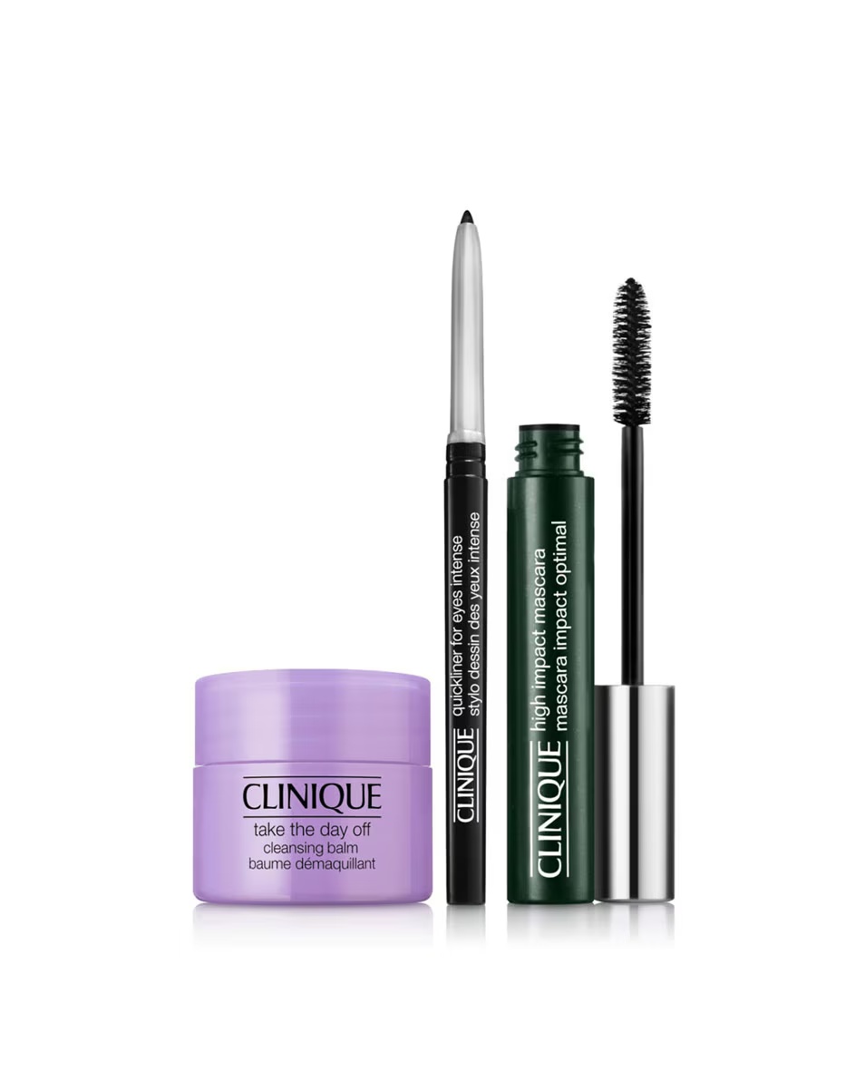 CLINIQUE Holiday set Σετ βλεφαρίδων υψηλής αντοχής