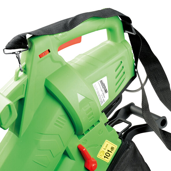 Elektromos lombszívó/fúvó 45 literes gyűjtőzsákkal, 3000 W