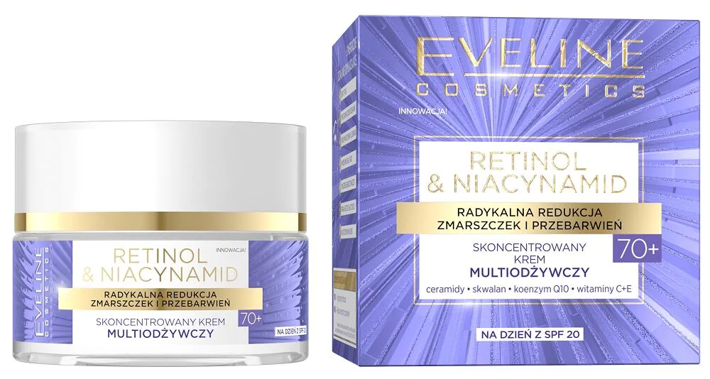 Eveline Retinol & Niacynamid Krem na dzień 70+