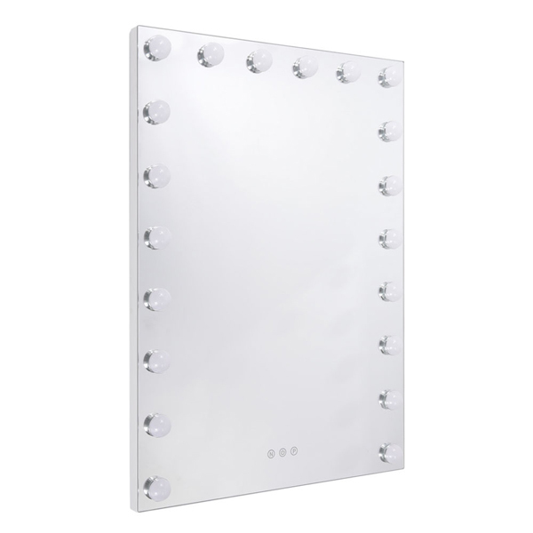 Livingandhome Hollywood Vanity Mirror z żarówkami LED