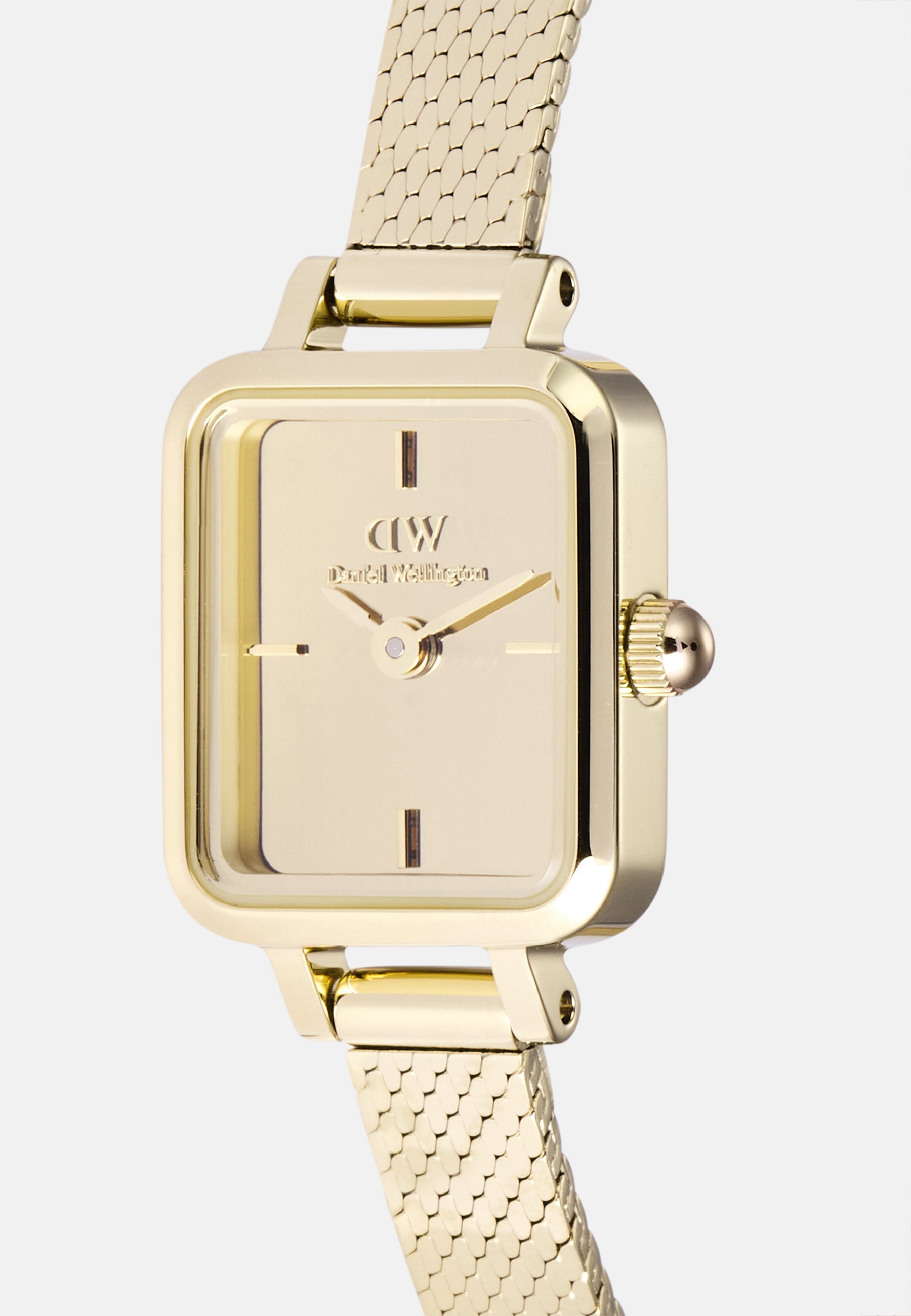 Daniel Wellington QUADRO MINI REFLECTION - Horloge - goudkleurig