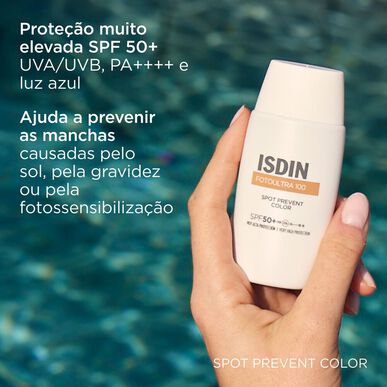 Isdin sävytetty aurinkovoide kasvoille SPF50 50 ml