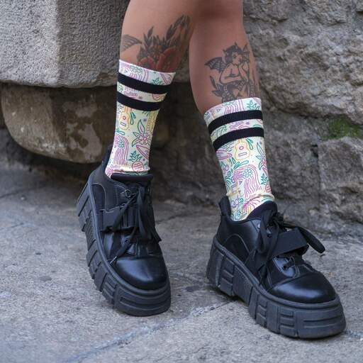 Calcetines American Socks Tropical Vibe Mid High