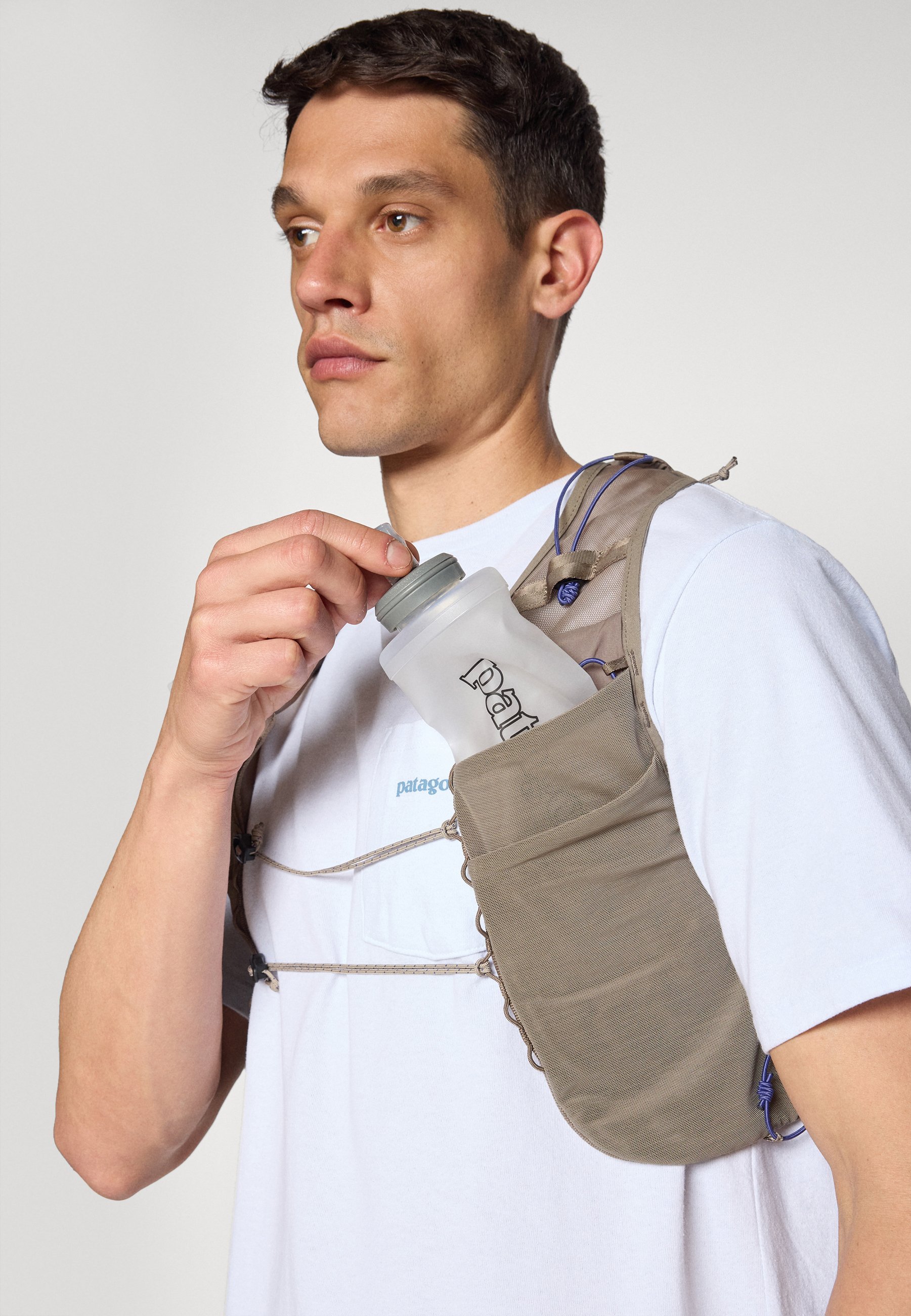 Patagonia SLOPE RUNNER VEST - Vest - zeegrijs