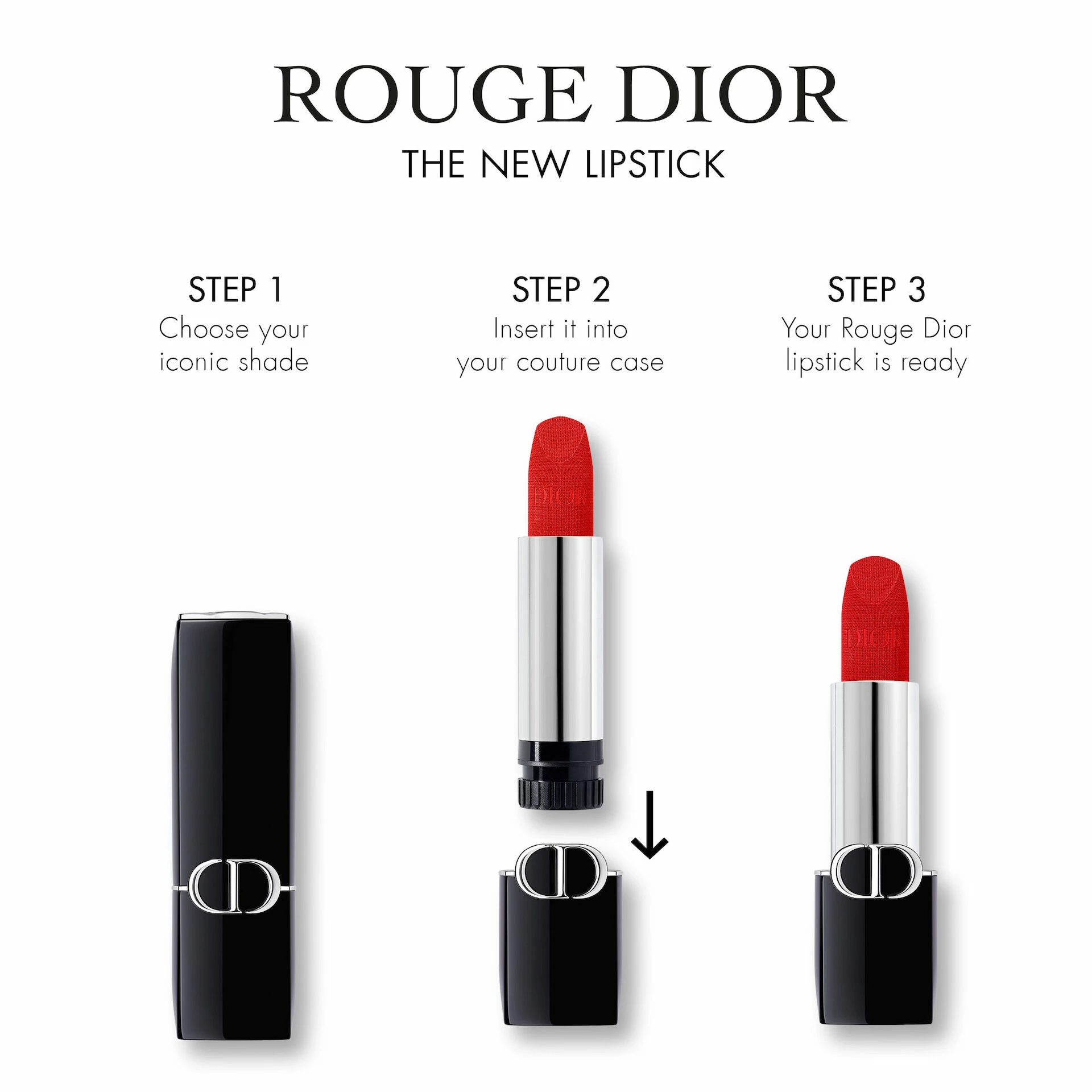 Rouge Dior Kolorowy balsam do ust - Wkład 000 Diornatural - DIOR