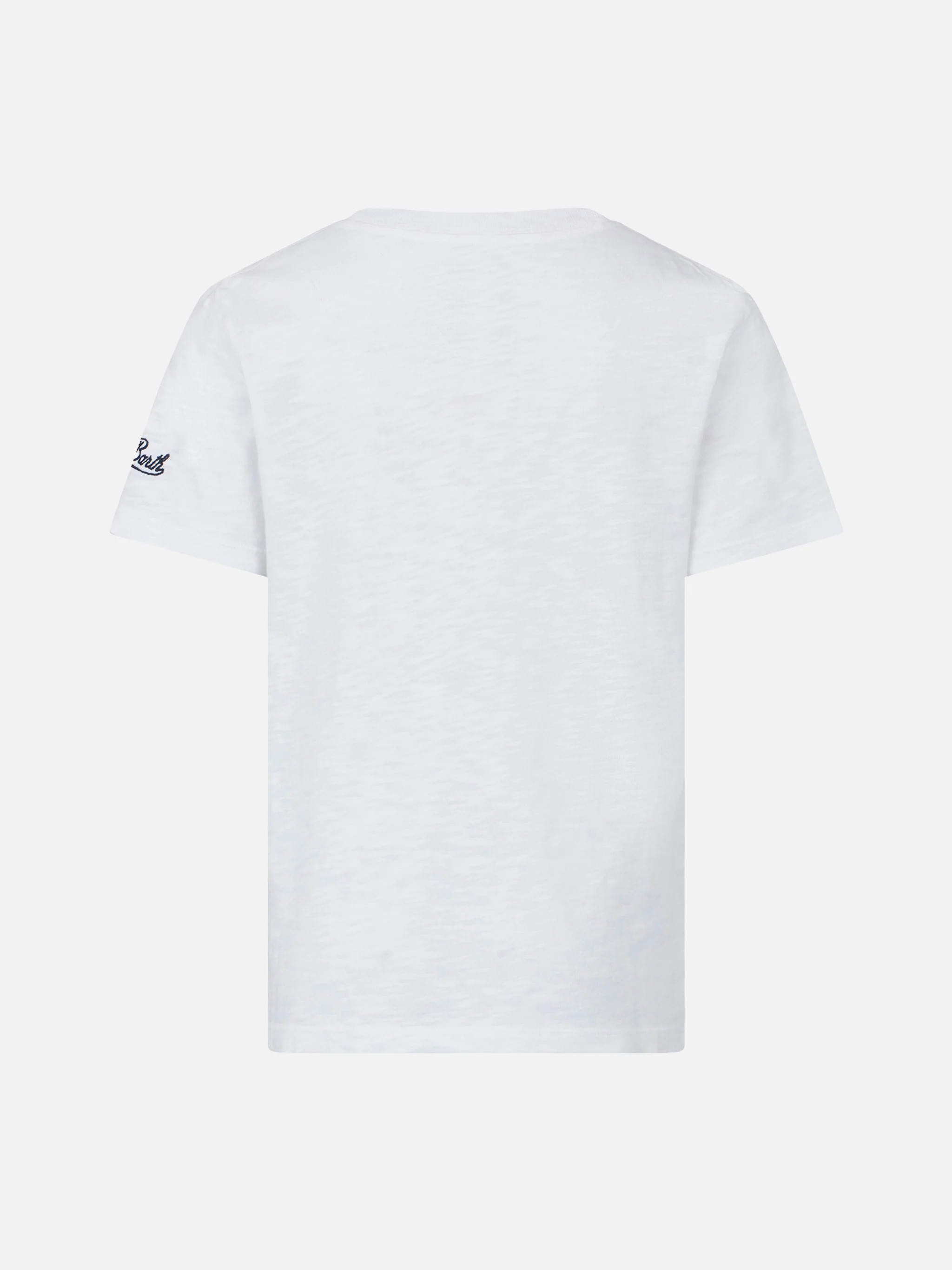 T-shirt voor kinderen met Hawaï-print
