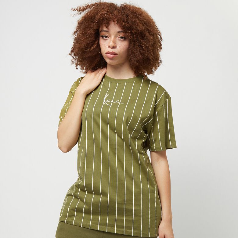 Small Signature Pinstripe Os Tee