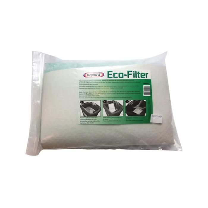 Filtro ecológico para a fonte de biolimpeza Eco Parts Cleaner da Wynn's