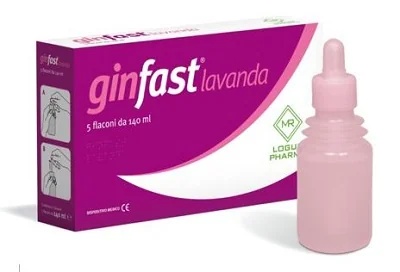 LOGUS PHARMA Ginfast Lavendel 5Fl 140 ml
