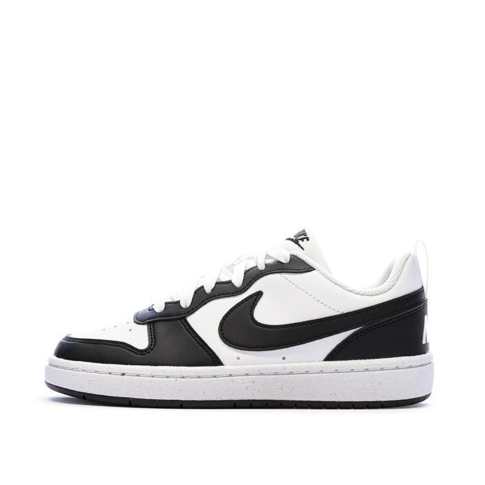 Baskets Noir/Blanc Garçon/Fille Nike Court Borough Low