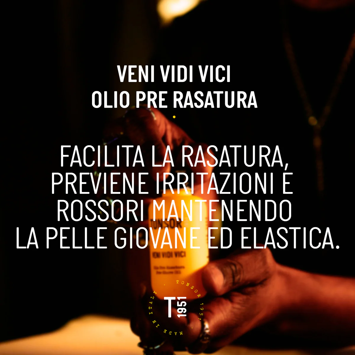 Rasatura e Cura della Barba Veni Vidi Vici Olio Pre Rasatura - Olio per Rasatura, Pre Shave